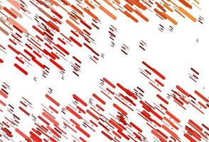 Light Red vector background with straight lines.