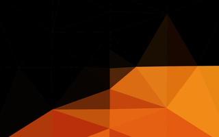 Light Orange vector low poly layout.