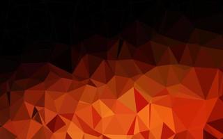 Dark Red vector abstract mosaic backdrop.