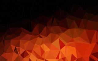 Dark Red vector abstract mosaic backdrop.