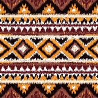 Ethnic styled abstract IKAT styled pattern design vector