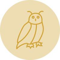 Owl Vector Icon Design