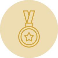 diseño de icono de vector de medalla