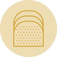 Toast Vector Icon Design