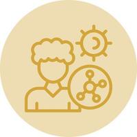Autoimmune Disease Vector Icon Design
