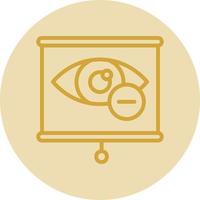 Myopia Vector Icon Design