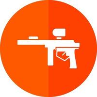 diseño de icono de vector de paintball