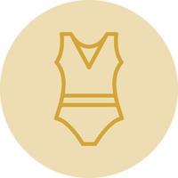 diseño de icono de vector de traje de baño