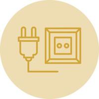 Unplugged Vector Icon Design