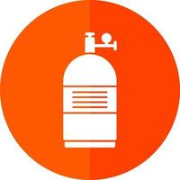 Oxygen Tank Vector Icon Design