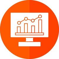 Monitoring Vector Icon Design