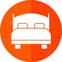 Bed Vector Icon Design