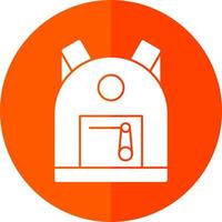 Backpack Vector Icon Design