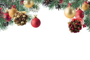 Background frame with decoration of christmas festivity png