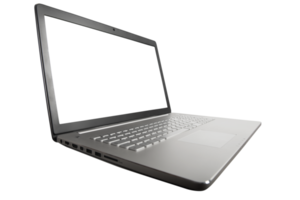 imagen de un ordenador portátil. concepto de Internet compartiendo y tecnología png