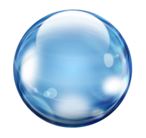 geïsoleerd illustratie van een ronde gebied van glimmend glas png