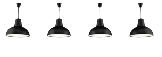 Accueil pendaison lampe intérieur décor idée. 3d le rendu png