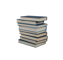 Pile of stacked books. concept of culture and knowledge png