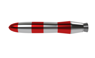 Powerful rocket flying. delivery and business goal concept png