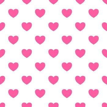 heart pattern seamless background vector