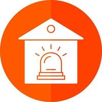 Security Alarm Vector Icon Design