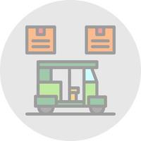 Delivery Vector Icon Design