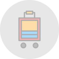 Baggages Vector Icon Design