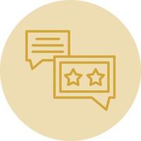 Feedback Vector Icon Design