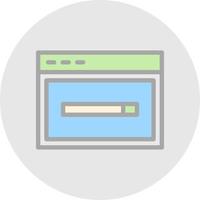 Web Site Vector Icon Design