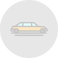 Limousine Vector Icon Design