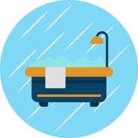 Bathtub Vector Icon Design