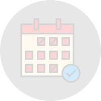 Appointment Vector Icon Design