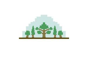 bosque diseño ilustración, sencillo bosque icono con elegante concepto, Perfecto para celebraciones mundo bosque día vector