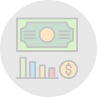 Money Loss Vector Icon Design