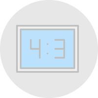 Ratio Vector Icon Design