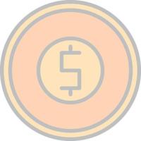 Coin Vector Icon Design