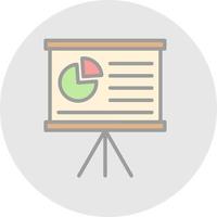 Presentation Vector Icon Design