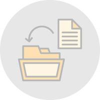 Data Transfer Vector Icon Design