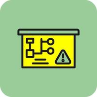 Risk Vector Icon Design