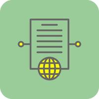 Binding Corporate Rules Vector Icon Design