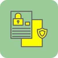 Privacy By Design Vector Icon Design