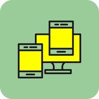 Responsive Web Design Vector Icon Design
