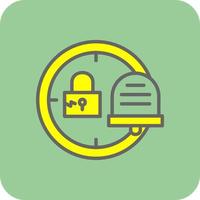 Timely Breach Notification Vector Icon Design