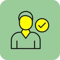 Attendance Vector Icon Design