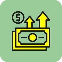 High Income Vector Icon Design