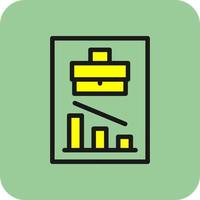 Business Fail Vector Icon Design