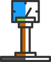 Parking Meter Vector Icon Design