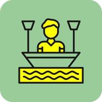 Boating Vector Icon Design