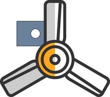 Fan Vector Icon Design