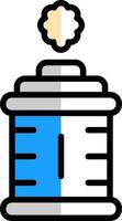 Tear Gas Vector Icon Design